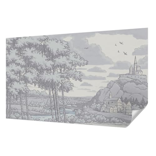 Papier peint auto-adhésif de haute qualité avec pose murale panoramique - 2