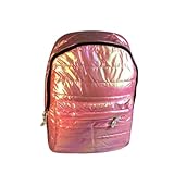 Mochila Holográfica Metalizada, 13 Litros, 41 x 30 x 11 cm, Design Iridescente, Sortida