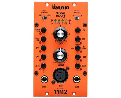 Warm Audio Tb12-500 Tone Beast 500 Series Microphone Preamp #TOP7