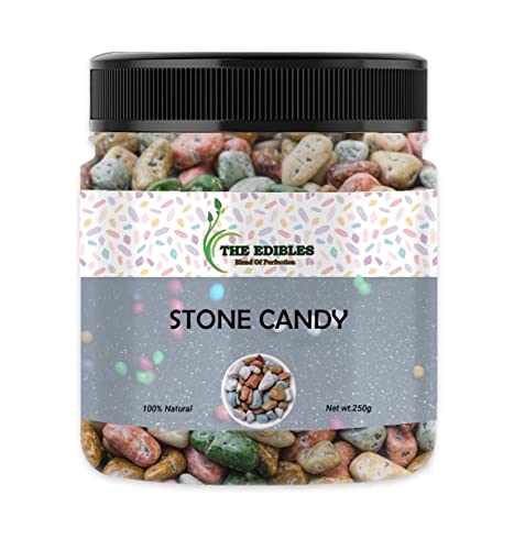 LOS COMESTIBLES Rock Candy - Stone Candy 250 gms | Chocolate con piedra de leche_El embalaje puede variar Cover