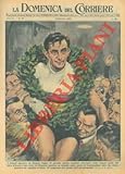  Fausto Coppi portato in trionfo a Copenhagen.