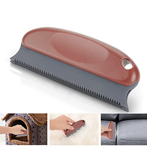 Tierhaarentfernerbürste, Hundehaarentferner für Teppich, Kleidung, Möbel, Sofa, Autos, Katzenhaarentfernerkamm, Gummibürste für Tierhaare, Hundehaarentfernungsprodukte