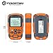 FYBOPTWU - 1pc 4 in 1 Function Visual Fault Locator & OPM Portable Optical Power Meter (FC/SC/ST) & RJ45 Network Test & LED Lighting, Portable Fiber Optic Tester, Range: (-70) dBm ~ (+10) dBm
