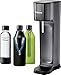 Wassersprudler Joy Prestige, 2 Glaskaraffen mit Bottle Shirt, 1 PET Flasche, CO2-Zylinder