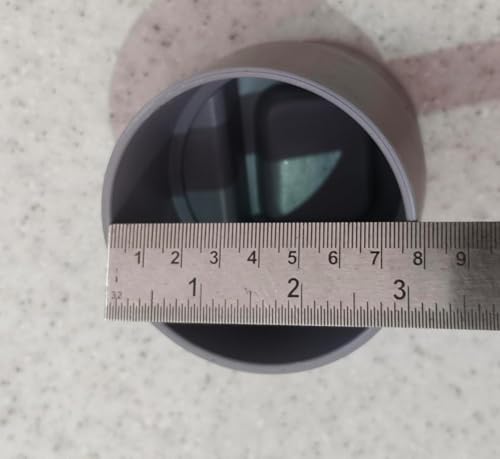 Image of ESEKSAFAR 75mm PVC Drain Backflow Valve Anti Rats Cockroaches, Snakes Backflow Strainer Cap,Cover,Hose Non Return Water for pipe (2.5 inch PVC Drain Valve)