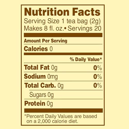 Celestial Seasonings Herb Tea True Blueberry 20 Bag 1.6 Ounce Celestial Seasonings Herb Tea True Blueberry 20 Bag (Pack of 2)