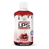 Nutritional Designs LPS Liquid Collagen & Whey Protein Supplement - Non-GMO Drink, Sugar-Free - Promotes Healthy Skin & Hair for Men & Women, Cherry (Critical Care)