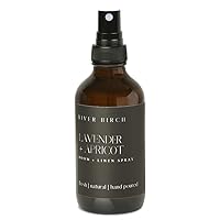 Vista 21 de River Birch Spray de lino y habitación perfumado a pachulí y mandarina Fragancia para el hogar Botella de vidrio ámbar de 4 onzas Aroma