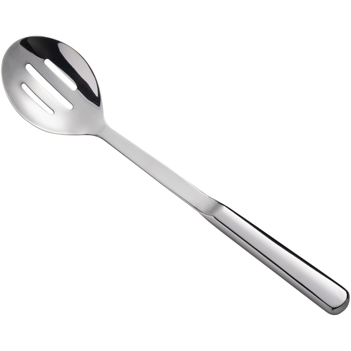 Adexa WBU002 Stainless Steel Slotted Serving Spoon, 30cm