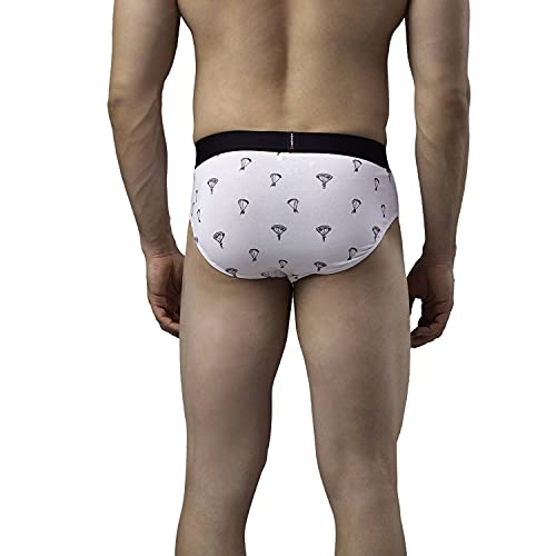 Image of Underjeans Men Cotton Blend Brief - Pack of 2
