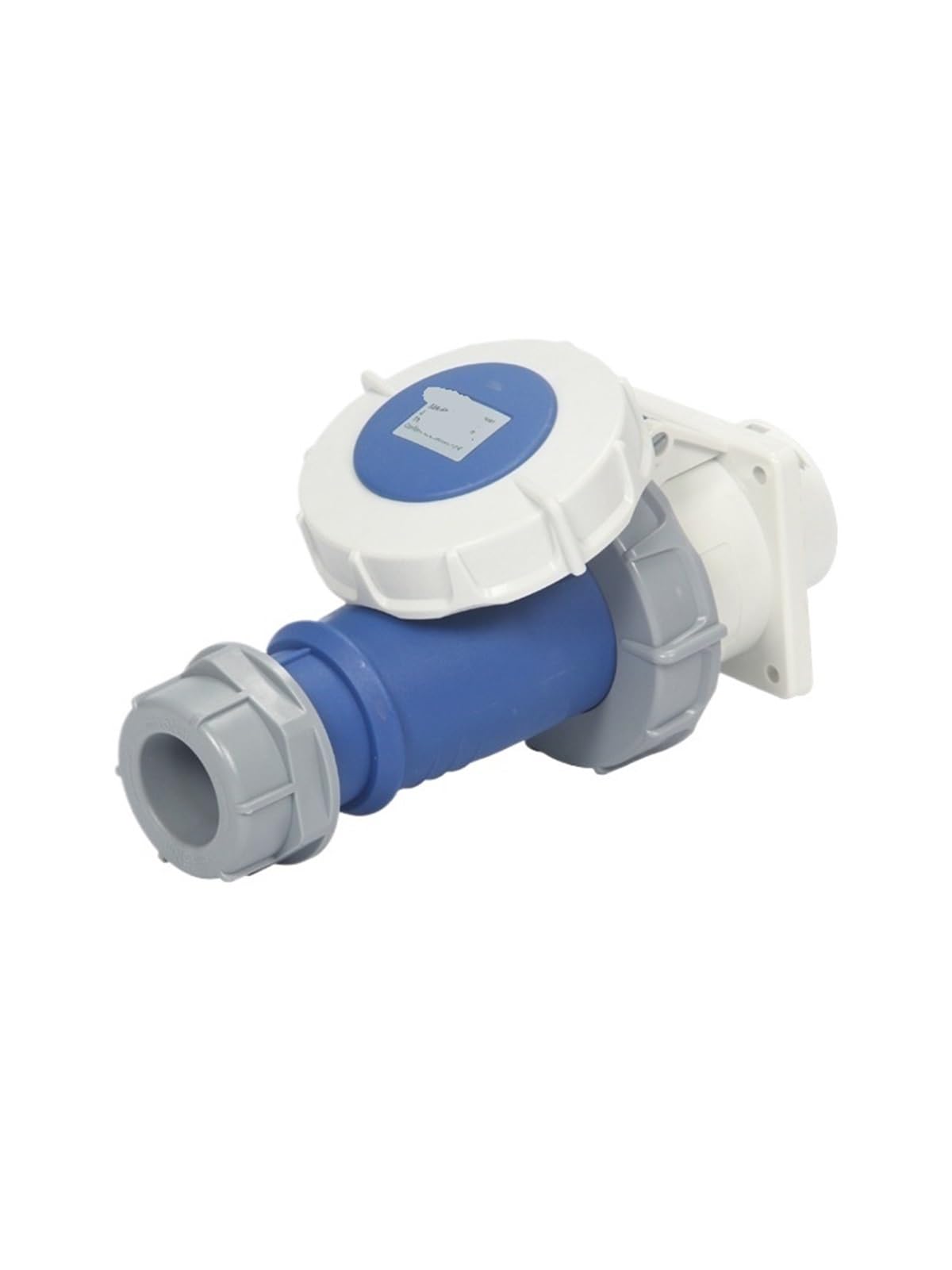 Conector de acoplamiento macho y hembra 16A 32A de 3 pines y 5 orificios
