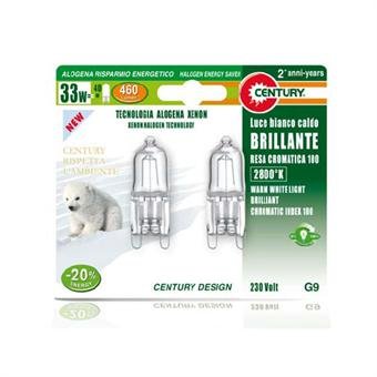 Lampada alogena bispina bl pz.2 20wg9