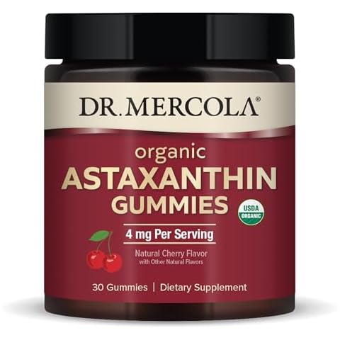 Dr. Mercola Organic Astaxanthin Gummies Cover