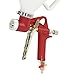 Super Deal 1.5 Gallon Air Hopper Spray Gun Paint Texture Tool Drywall Wall Painting Sprayer w/3 Nozzles(Red)