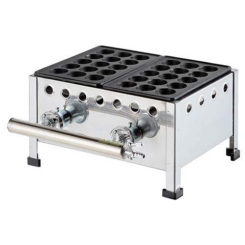 【新品】IKK たこ焼器 (15穴用) 3連 新品】IKK たこ焼器 (15穴用) 3連