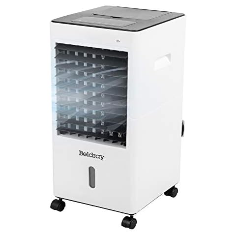 Beldray EH3234 4 in 1 Air Conditioner - Digital 6L Air Cooler & Heater, 3 Fan Speeds & Heat Function, Portable,12 Hour Timer Cover