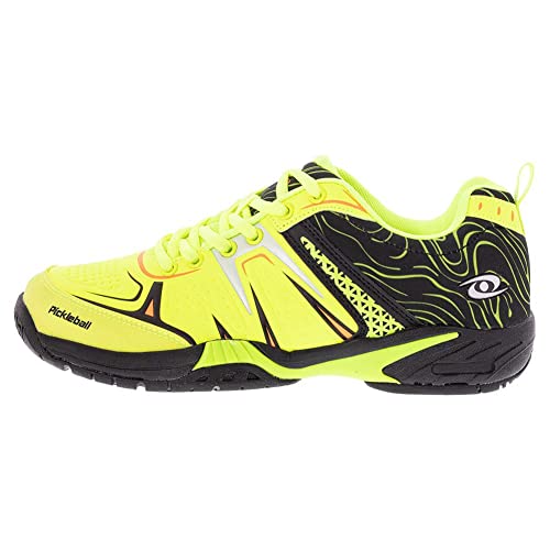 ACACIA Unisex-Adult Pickleball Shoes, Lime/Black, 113