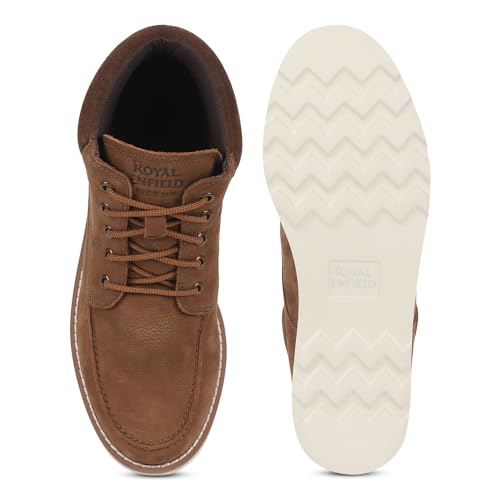 Image of Royal enfield Legend BOAT SHOES BROWN
