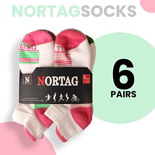 Image of Compression Ankle Socks for Men & Women - Stretch Fit, Cushioned Support & Breathable Comfort, Size 7-10