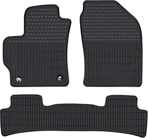 Lwope ニッサン サクラ B6系 フロアマット Sakura B6AW 2022年5月～現行 カーマット 運転席&助手席&2列目用 柔らかい ラテックス素材 高い耐寒性 滑り止め 汚れ防止 防水 防塵 車種専用設計 取付簡単 保護パーツ カー用品 3枚セット