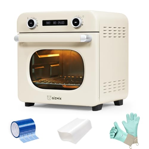 GIZMIX 18L Sublimation Oven for Tumblers, Mugs & Bottles, Digital Heat Press Convection Oven with 360° Heating, Precise Temperature Control, Fits Multiple Items, Includes Heat Resistant Gloves