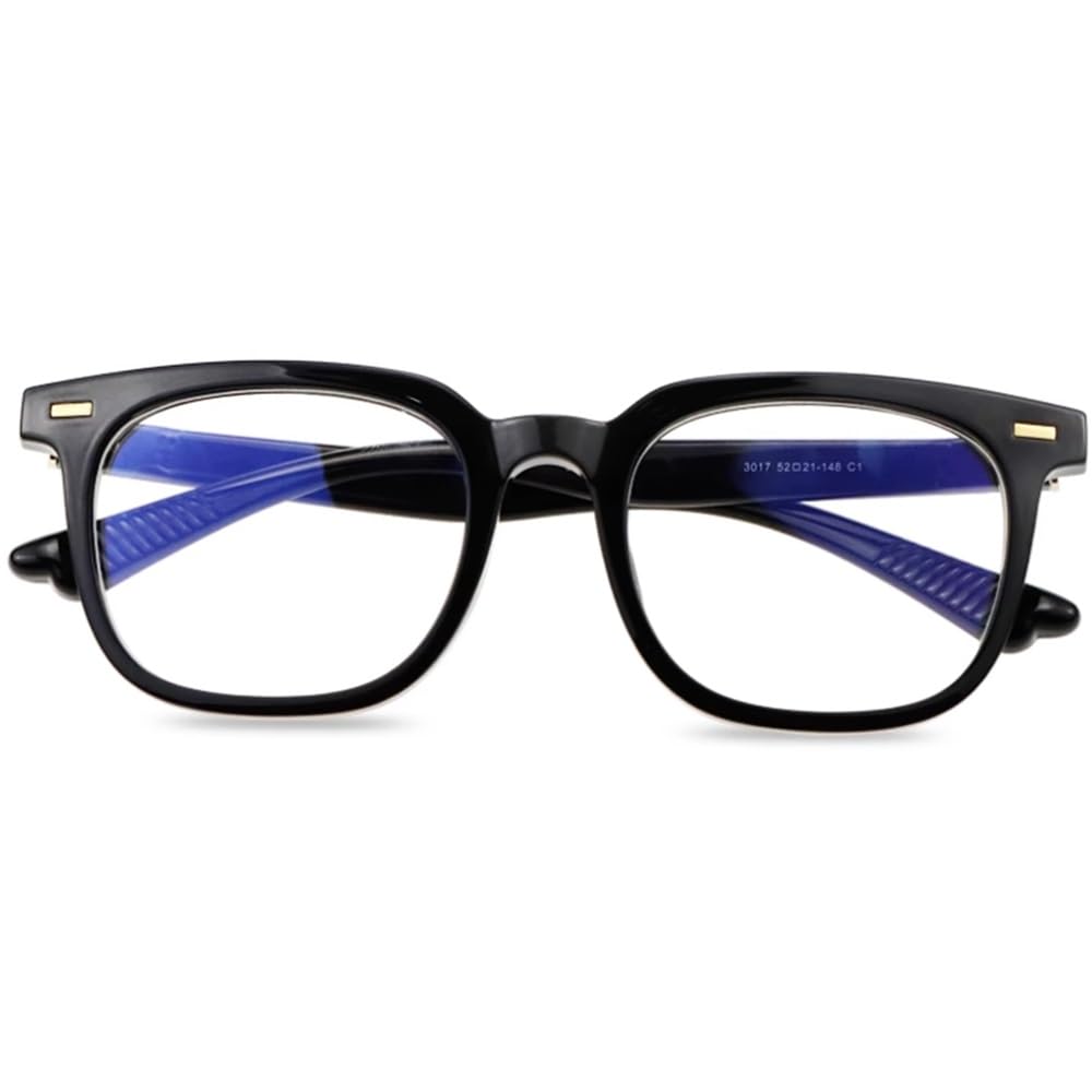 NILZA Gafas De Lectura Carey Presbicia Marco Completo Reading Glasses Computer Filtro 2.5 3.5 Unisex Gafas De Presbicia Anti Luz Azul (Color : Black, Size : +3.50)