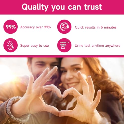 Image of Ovulation Test Strips and Pregnancy Test Strips Kit, Ovulation Strips Fertility Test for Women, 30 LH Test + 10 HCG Test, Ovulation Predictor Kit for Home