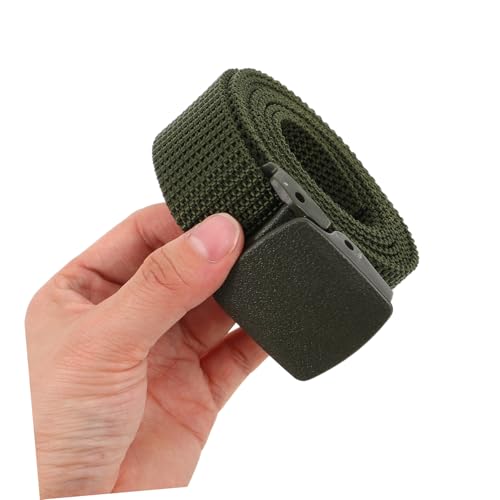 4pcs Adjustable Nylon Web Belt for Men Canvas Belt Quick-release Design for Outdoor Hiking and Training4