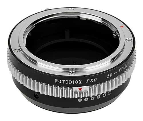 Adaptador de lente Mamiya ZE a Fujifilm X montura para cámaras sin espejo 2