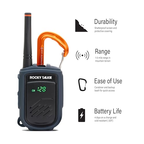 Rocky Talkie Mountain Radio - Long Range FRS