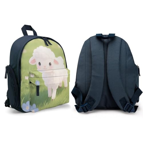Little Lamb Mini Backpack Light Weight Small Travel Backpack Shopping Travel Daypack4