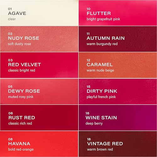 Image of Melixir Vegan Lip Butter (12 Colors), Hydrating Tinted Lip Balm Stick, Bee-Free, Petrolatum-Free, Plant-Based, Moisturizes Dry & Chapped Lips With Shea Butter, Sheer, Natural Finish - #05 Dewy Rose
