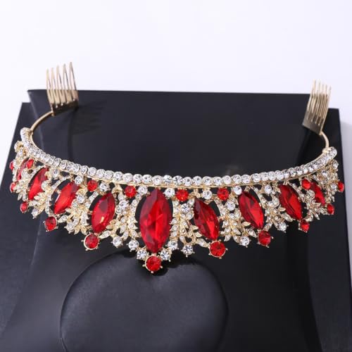 Tiara de boda para novia tocado de comunión y diadema de quinceañera 3