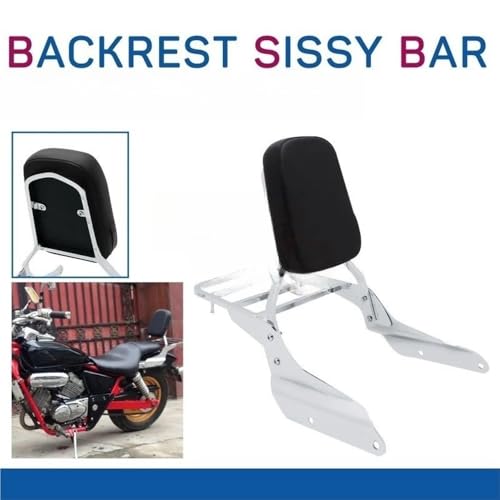 Sissy bar dossier passager rack bagages robuste pour Magna VF 750