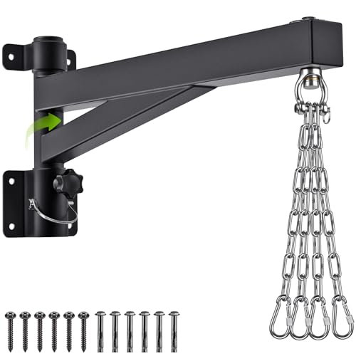 Image of BeneLabel Heavy Bag Hanger for Punching Bag Beam Mount Hardware 360 Rotation Boxing Bag Ceiling Mount I-Beam Hanger for Hanging Heavy Punching Bags Wall Hangers