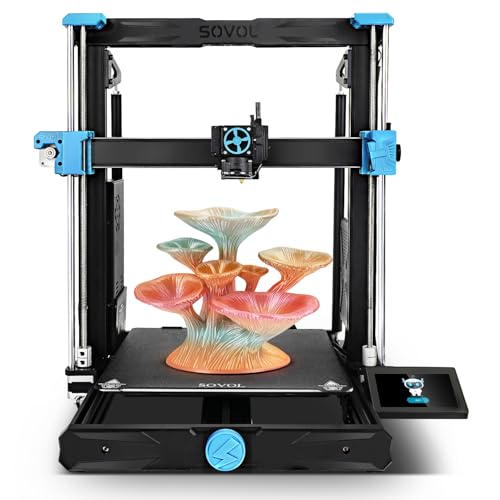 sovol sv06 plus ace 3d printer open source 500mms max high speed 3d printers fully auto leveling with camera upgraded structure planetary dual gear direct drive large volume 118x118x138 inch
