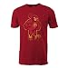 NCAA Iowa State Cyclones Vintage Sheer Short Sleeve Tee, XX-Large, Antique Cherry Red