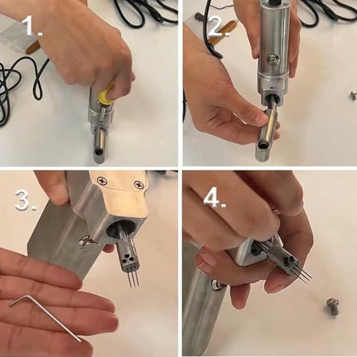 Fabricante de rastas eléctrico y máquina de rastas instantáneas de mano 8