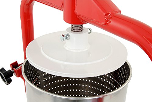 Tsm Products Stainless Steel Harvest Fruit And Wine Press, 14-Liter #TOP4