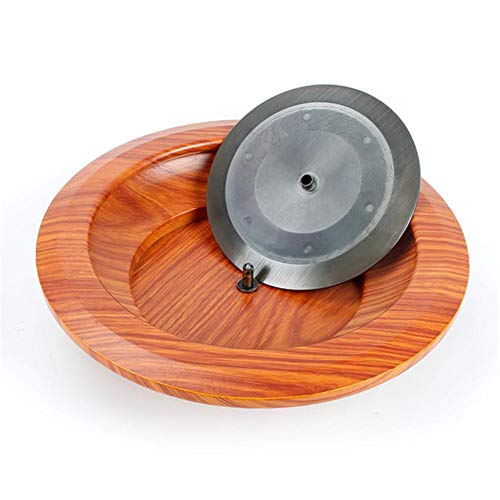 decwang Roulette- 12 Inch Roulette Wheel,Wooden Roulette Wheel Set for Casino Games,Turntable Leisure Table Games, Complete Roulette Set