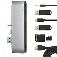 Amazon | Microsoft Surface laptop 2/laptop 1 専用 USBハブ 4K HDMI