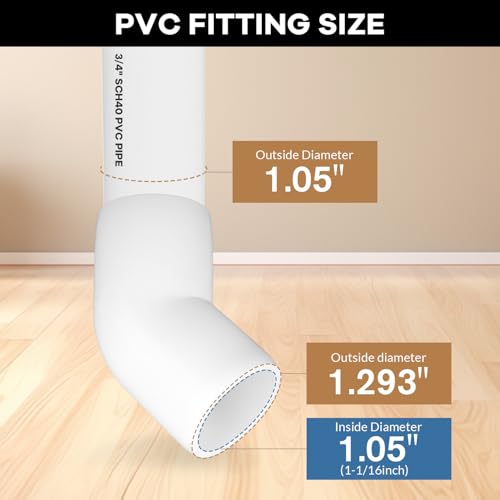 Codo PVC 45 grados 2 Imagen adicional