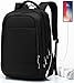 Produktbild Rucksack Herren, Rucksack Schule,Laptop Rucksack für Herren Damen Daypacks für 15.6 Zoll Laptop Business Rucksack mit USB Ladeanschluss, Oxford, 32L (Schwarz)