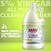 MA5x Vinegar 5% All-Purpose Cleaner | Industrial Strength, Eco-Friendly, Multi-Surface Cleaning Vinegar | Biodegradable, Non-Toxic, Made in USA | Gallon | Pack of 1