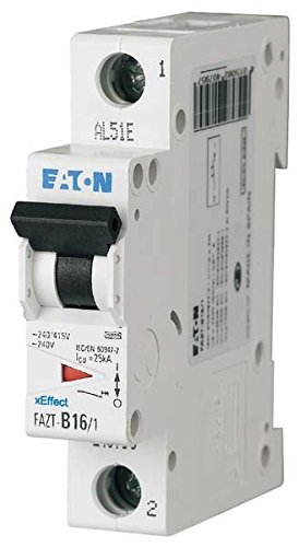 Interruptor Eaton FAZT-B2/1 de 1 polo y 2A con curva B en caja de 12 unidades