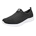 Keilabsatz Sneakers Damen Laufschuhe Damen Weiß Rosa Sneaker Atmungsaktiv Turnschuhe Leichte Laufschuhe Sportschuhe Freizeitschuhe Fitness Sporthalle Fitnessschuhe rutschfest Weiß 36 AQC-700
