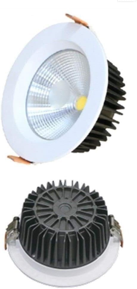 LED Recessed Lighting Trim Kits - Ultra Slim 25W High CRI Ceiling Downlight & Directional Aluminum Spotlights