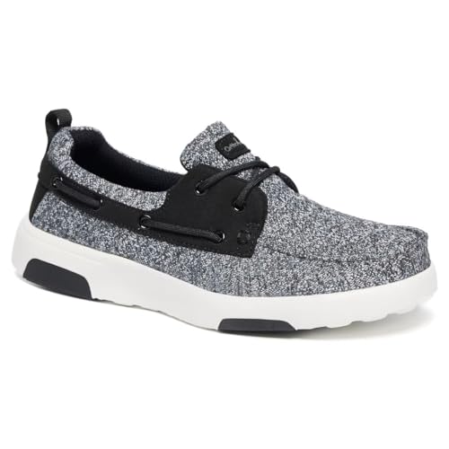 OrthoComfoot Women's Casual Walking Shoes for Plantar Fasciitis, Non-Slip Shoes with Rubber Sole - Dark Grey, Size 7