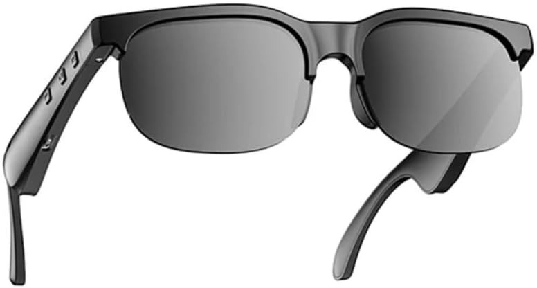 AI Wireless Smart Glasses with Bluetooth Speakers - HD Call & Music Earphones, Sport Sunglasses Design, Hands-Free Wearable Tech for Outdoor Activities