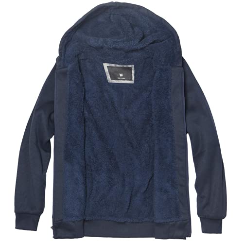 Image of Gary Com Heavyweight Sherpa Hoodies for Men, Thick Fleece Lined Full Zip Up Winter Warm Sweatshirts Work Jackets